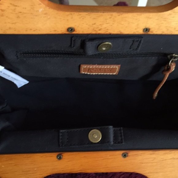 SOLD!! J.CREW Eyelet Bermuda Bag - Picture 4 of 6